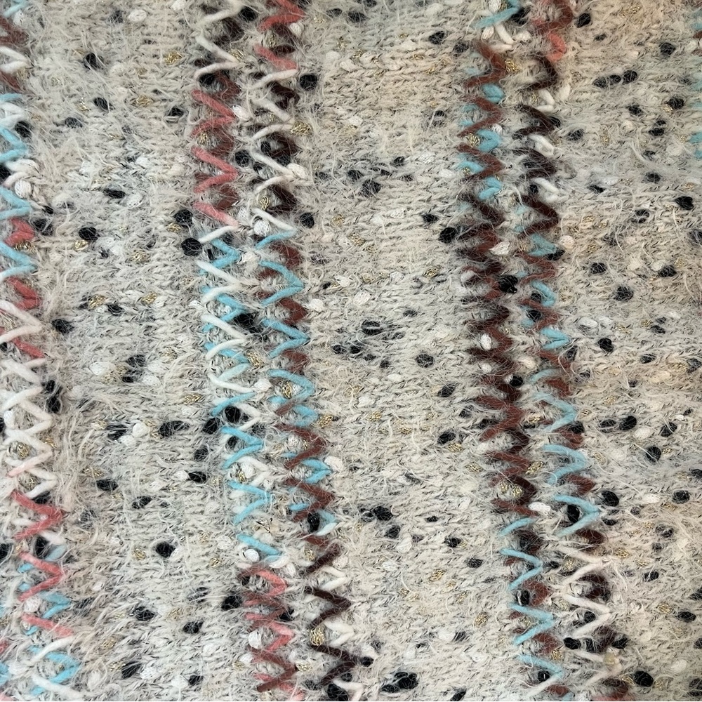 Colorful Knit Raga Sweater - Picture 3 of 3